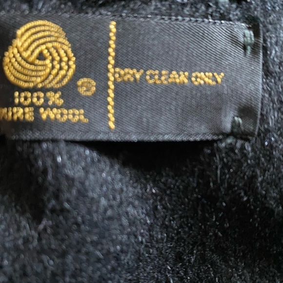 Vintage Forstmann NY Soft Pure Wool Button Coat Women S Old Money Quiet Luxury - Picture 4 of 6